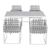 Palmgrove Lane 4 Seater Kezia Outdoor Dining Set