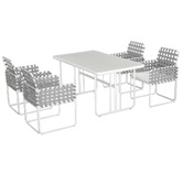 Palmgrove Lane 4 Seater Kezia Outdoor Dining Set