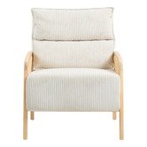 Palmgrove Lane Reverie Corduroy Accent Chair