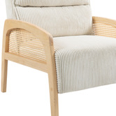 Palmgrove Lane Reverie Corduroy Accent Chair