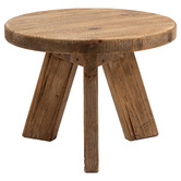 Palmgrove Lane Kalchas 3 Legged Recycled Elm Wood Coffee Table