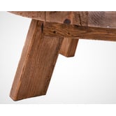 Palmgrove Lane Kalchas 3 Legged Recycled Elm Wood Coffee Table