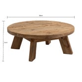 Palmgrove Lane Kalchas 3 Legged Recycled Elm Wood Coffee Table