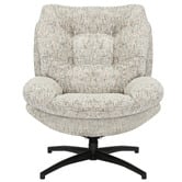 Palmgrove Lane 2 Piece Zea Swivel Accent Chair &amp; Footstool Set