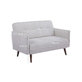 Palmgrove Lane Cassini 2 Seater Chenille Sofa