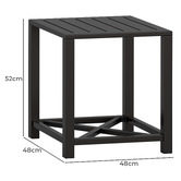 Shelta Australia Bridgeport Aluminium Outdoor Side Table