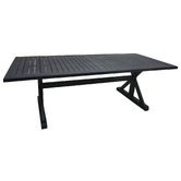 Shelta Australia Southampton Rectangular Aluminium Outdoor Dining Table