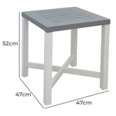 Shelta Australia Chesapeake Aluminium Outdoor Side Table