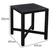 Shelta Australia Southampton Aluminium Outdoor Side Table