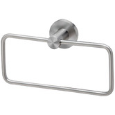 Phoenix Tapware Radii SS 316 Round Plate Hand Towel Holder