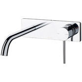 Phoenix Tapware Vivid Slimline Bath Spout &amp; Wall Mixer Tap