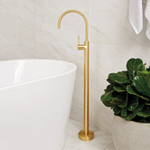 Phoenix Tapware Vivid Slimline Floor Mounted Bath Mixer