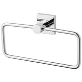 Phoenix Tapware Square Radii 200mm Brass Hand Towel Holder