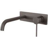Phoenix Tapware Vivid Slimline Bath Spout &amp; Wall Mixer Tap