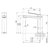 Phoenix Tapware Mekko Basin Mixer Tap
