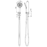 Phoenix Tapware NX Vive Hand-Held Shower