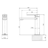 Phoenix Tapware Teel Basin Mixer Tap