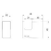 Phoenix Tapware Lexi MKII Robe Hook