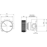 Phoenix Tapware Axia Shower Wall Mixer