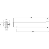Phoenix Tapware Lexi MKII 200mm Bath Spout