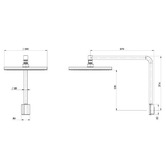 Phoenix Tapware NX Vive Shower Head &amp; Arm