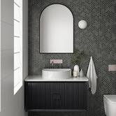 Phoenix Tapware Vivid Slimline 180mm Bath/Basin Wall Mixer Set