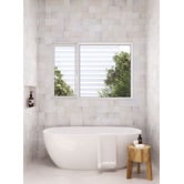 Phoenix Tapware Axia Wall Basin  Bath Curved Outlet Mixer Set 180mm
