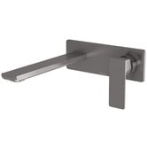 Phoenix Tapware Gloss MKII 200mm Bath/Basin Wall Mixer Set