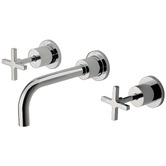 Phoenix Tapware Radii 200MM Bath Wall Tap Set