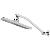 Phoenix Tapware Lexi Square 200mm Shower Arm &amp; Head