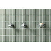 Phoenix Tapware Ivy Brass &amp; Glass Soap Dish