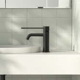 Phoenix Tapware Vivid Slimline Curved Extended Lever Basin Mixer