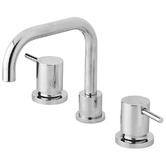 Phoenix Tapware Vivid Pin Lever Swivel Squareline Spout Basin Set