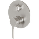 Phoenix Tapware Vivid Slimline Oval Wall Mounted Bath Mixer with Diverter
