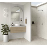 Phoenix Tapware Vivid Slimline SS Shower/Bath Wall Mixer