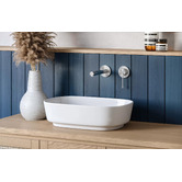 Phoenix Tapware Vivid Slimline SS Shower/Bath Wall Mixer