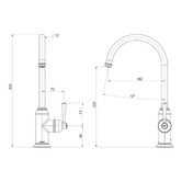 Phoenix Tapware Cromford Sink Mixer