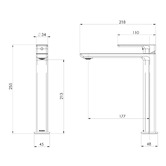 Phoenix Tapware Gloss MKII Vessel Mixer