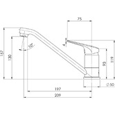 Phoenix Tapware Ivy MKII Swivel Kitchen Sink Mixer