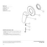 Phoenix Tapware Ivy MKII Shower/Bath Wall Mixer Trim Kit Only