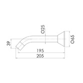 Phoenix Tapware Ivy Bath Spout