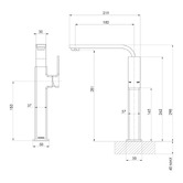 Phoenix Tapware Radii Vessel Mixer