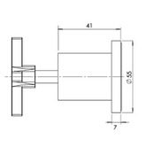Phoenix Tapware Radii Wall Top Assemblies