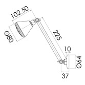 Phoenix Tapware Ivy  Shower Arm &amp; Head