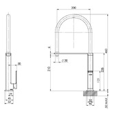 Phoenix Tapware Zimi Kitchen Sink Mixer