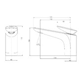Phoenix Tapware Nuage Brass Basin Mixer