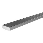 Phoenix Tapware Phoenix V 75mm Stainless Steel Linear Shower Grate with 65mm Outlet