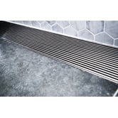 Phoenix Tapware Phoenix V 75mm Stainless Steel Linear Shower Grate with 65mm Outlet