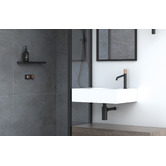 Phoenix Tapware Brushed Carbon Brass Bottle Trap