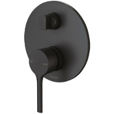 Phoenix Tapware Vivid Slimline Oval Wall Mounted Bath Mixer with Diverter